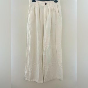 Wild Fable Linen Wide Leg Trousers